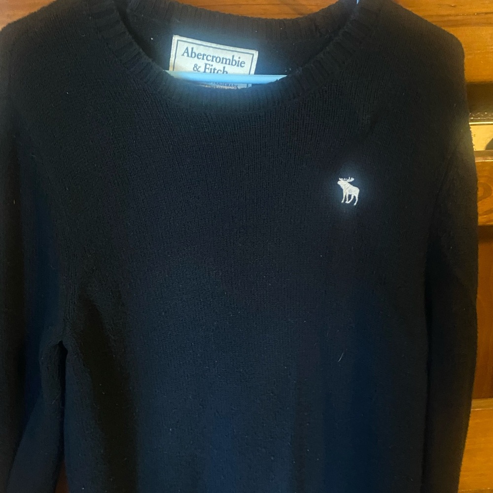 Abercrombie & Fitch Dark Knit Pullover